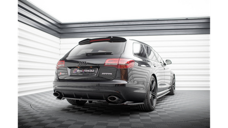 Przedłużenie Spoilera Audi RS6 C6 Gloss Black
