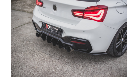 Racing Durability Rear Diffuser V.4 BMW M140i Black