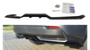 Splitter Lexus NX I H Tył Środkowy z Dyfuzorem Gloss Black