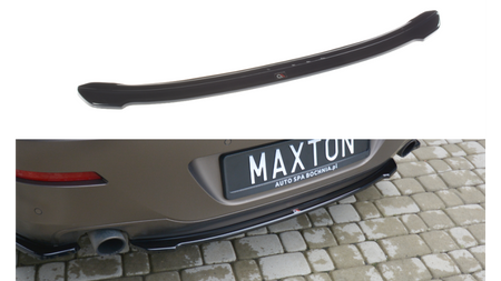 Splitter BMW 6 F06 Tył Środkowy Gloss Black
