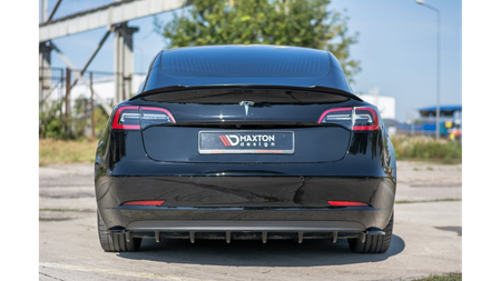 Splitter Tesla Model 3 Rear Side Gloss Black