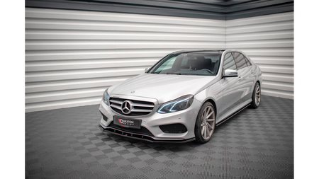 Splitter Mercedes-Benz E W212 Facelift przód v.1 Gloss Black