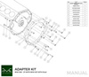 Adapter Kit BMW V8 M60 M62 - BMW ZF 8HP70 N57 N57N Diesel