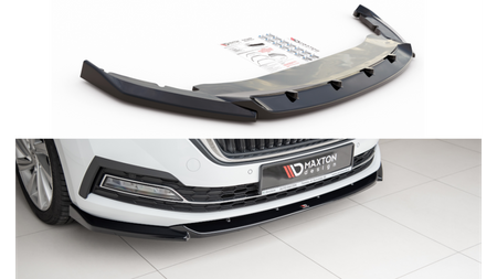 Splitter Skoda Octavia IV Front v.1 Gloss Black
