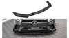 Splitter Mercedes-Benz A35 AMG Aero Pack W177 Front Pro + flaps Black