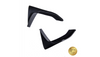 Diffuser BMW 3 F80 M-Pack Front Bumper Matt Black