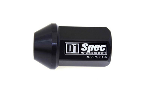 Forged wheel lug nuts D1Spec Alu M12x1.25 Black ​