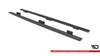 Diffuser Audi A3 8V Facelift S-Line Side Skirts Street Pro Black-Red