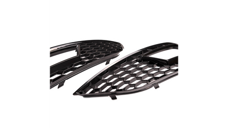 Fog Light Covers Audi A4 B8 Facelift Gloss Black