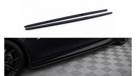 Diffuser BMW 5 F10 F11 M-Pack Side Skirts v.2 Gloss Black