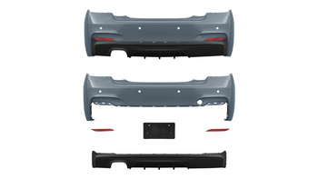 Zderzak BMW 2 F22 F23 Tył z dyfuzorem
