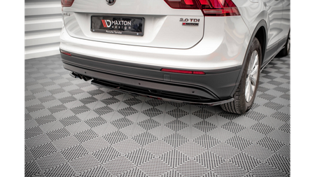 Splitter Volkswagen Tiguan II Tył Boczne v.1 Gloss Black
