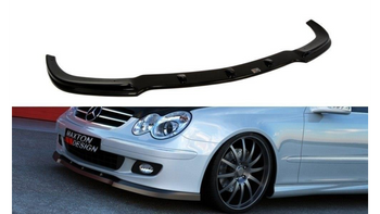 Splitter Mercedes CLK W209 Polift Front Model for standard version Gloss Black