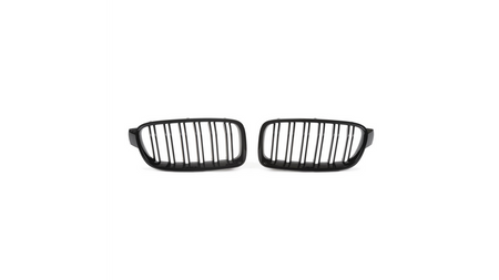 Grill BMW 3 F30 F31 podwójne żeberka Gloss Black