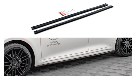 Diffuser Kia Optima IV Side Skirts Gloss Black