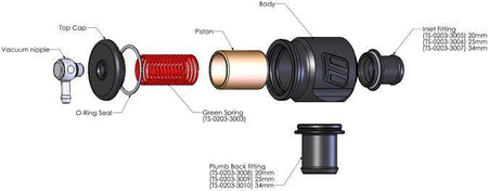 Turbosmart Blow Off BMW 135I 335I Z4 Kompact Plumb Back Kit