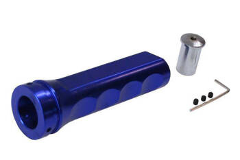 Aluminum handbrake holder Blue