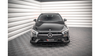 Splitter Mercedes-Benz A35 AMG Aero Pack W177 Front Pro + flaps Black