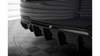 Diffuser BMW 5 F10 M-Pack Rear Valance v.2 Version with two single exhausts Gloss Black