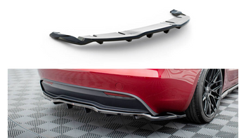 Splitter Tesla Model 3 Project Highland Rear Central with Diffuser v.1