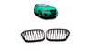 Grill BMW 1 F20 F21 Facelift pojedyncze żeberka Gloss Black