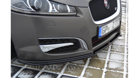 Splitter Jaguar XF (X250) I SPORTBRAKE S-PACK Front Gloss Black