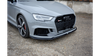 Splitter Audi RS3 8V Facelift przód v.2 Gloss Black