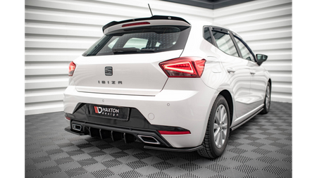 Diffuser Seat Ibiza FR V Rear Valance Gloss Black