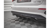 Splitter Audi A3 8Y S-Line Tył Środkowy z Dyfuzorem Gloss Black