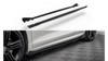 Diffuser Volkswagen Scirocco III R Side Skirts Street Pro Black + Gloss Flaps