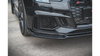 Splitter Audi RS3 8V Facelift Sportback przód v.3 Gloss Black