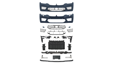 Bumper BMW 5 G30 G31 Front PDC SRA ACC