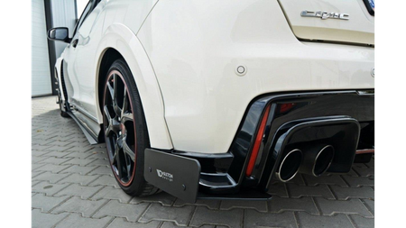 Splitter Honda Civic IX Type-R Rear Side Racing