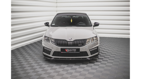 Splitter Skoda Octavia III Facelift RS Front v.2 Gloss Black