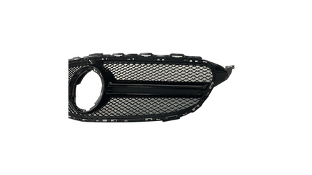 Grill Mercedes-Benz C W205 S205 A205 C205 Facelift Black A-Type Camera