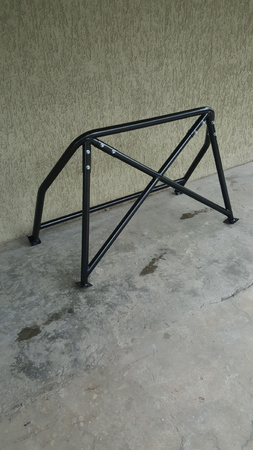 Bolt-in Half Roll Cage VW Golf 2 Black