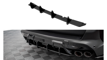 Dyfuzor BMW X5 F95 M-Pack Tył Street Pro Black-Red