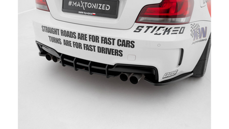 Dyfuzor BMW 1 M E82 Tył Street Pro Black