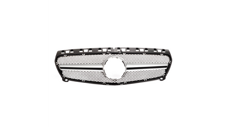 Grill Mercedes-Benz A W176 Matt Silver A-Type