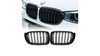 Grill BMW X3 F25 X4 F26 Facelift podwójne żeberka Gloss Black