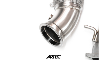 Mitsubishi Evo 10 4B11T 3.5" Cast Dump / Front Pipe - Version 2