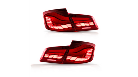 Lampy BMW 5 F10 Tył Dynamic LED Red