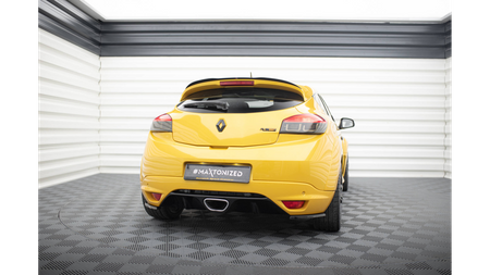 Splitter Renault Megane III RS Tył Boczne Gloss Black