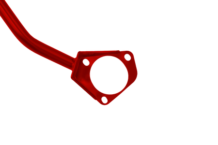Front upper strut bar Honda Civic VII EM2 Red