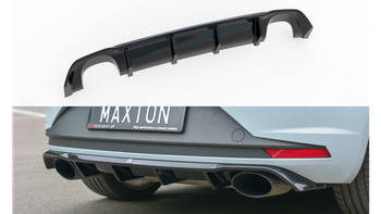 Diffuser Seat Leon III Cupra Rear Valance Gloss Black