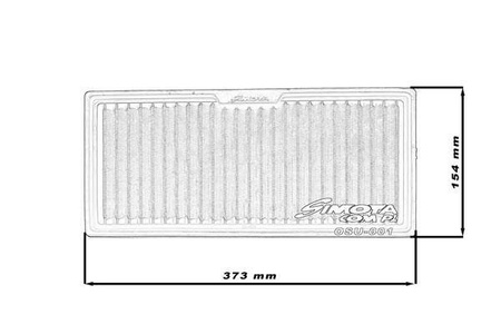 Wkładka Simota OSU001 373x168mm