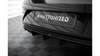 Dokładka Seat Leon III Facelift Zderzak Tył Gloss Black