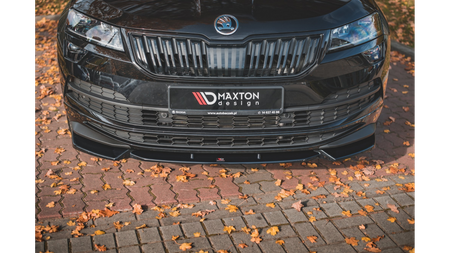 Splitter Skoda Karoq I Sportline przód Gloss Black