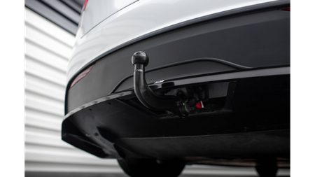 Splitter Tesla Model X Facelift Rear Central with Diffuser