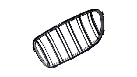 Grill BMW 5 F10 F11 Dual Line Matt Black